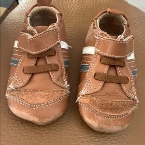 Old Soles Boys Brown Shoes